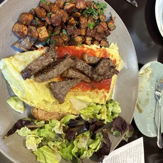 Steak Omelet