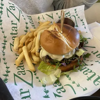 Swiss Mushroom Burger