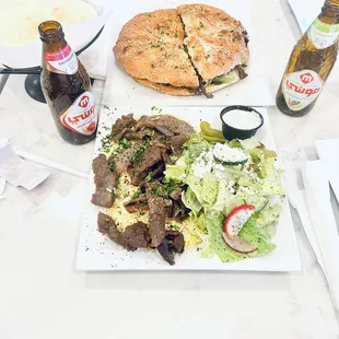 Lamb Kabob Grill Plate