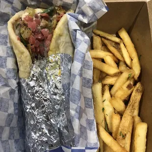 Smoked Eggplant Wrap