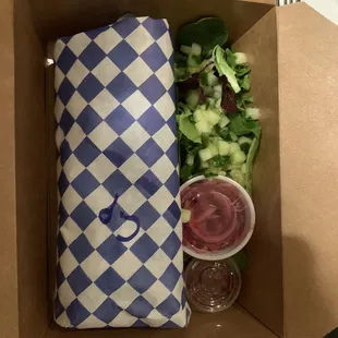 Roasted Chickpea Wrap