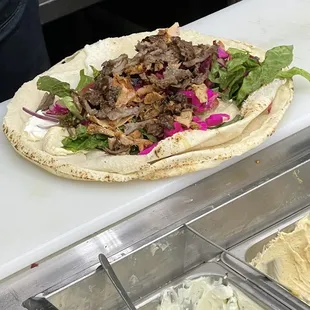 Mix Shawarma Sandwich