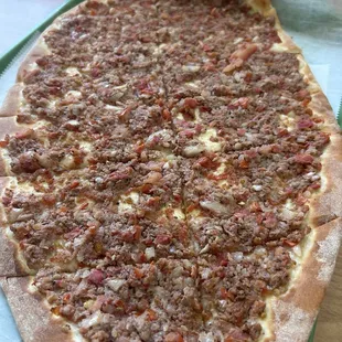 pizza, food