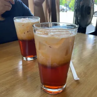 Thai iced teas