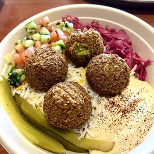 Falafel bowl