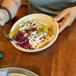 Spicy Chicken Shawarma Bowl
