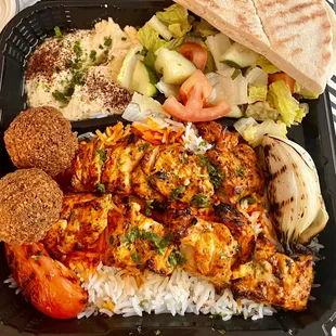 Chicken Kebab Entree