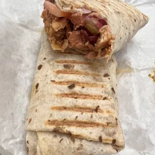 Spicy Shawarma Wrap