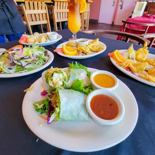 Spring Rolls | Happy Hour | Thai Food Orange County