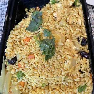 Pineapple fried rice with chicken $14.99
