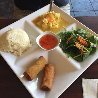 Yellow Curry Lunch