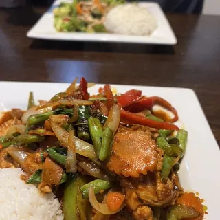 Pad Prik King Dish