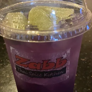 Butterfly Pea Ice Tea