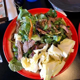 Larb (Spicy Mince Chicken, Pork or Beef Salad)