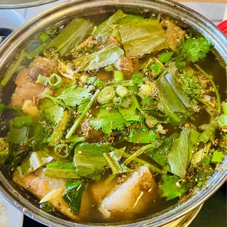 Tom Zabb Soup ( Pork rib or Beef sirloin)