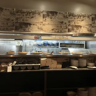 Food has been sitting here for over 30 minutes easy