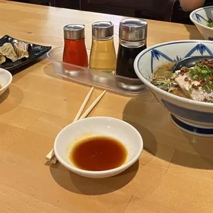 We were waiting Gyoza 30 min... damn ...