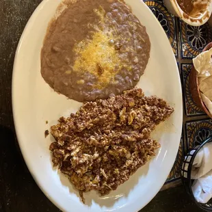 Chorizo con huevos breakfast