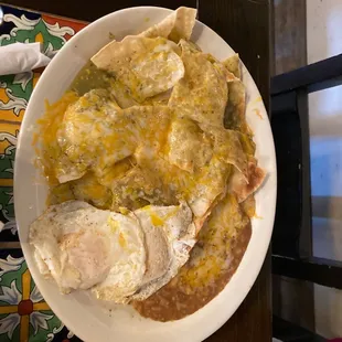 Chilaquiles verdes