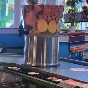 Tequila fruit cocktail