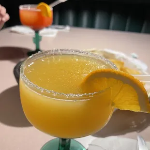 Sweet margaritas at happy hour! $6