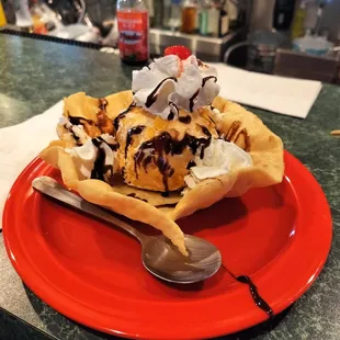 Fried ice cream $8