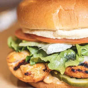 Grilled Chicken Sandwich.