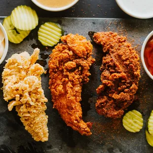 Chicken fingers - easy, risky and crazy hot