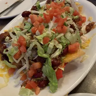 Nachos minus jalapeños