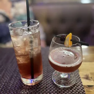 oysters and mussels, drink