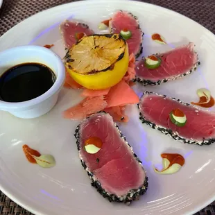 Ahi tuna appetizer
