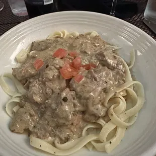 Beef Stroganoff