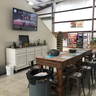 Succulent party area