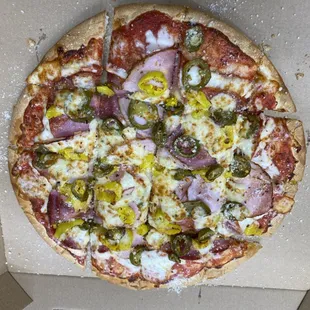 Zacks Flaming Pizza