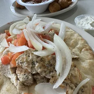 Chicken pita