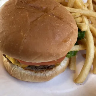 Zac's Double Burger with Cheese