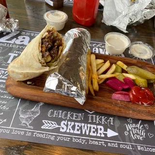 Kofta Kabab Wrap