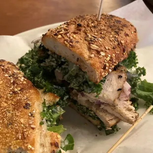 Grilled Chicken Caesar sandwich