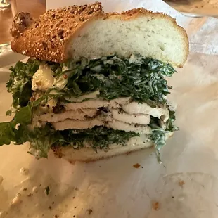 Chicken Caesar Baby Sandwich