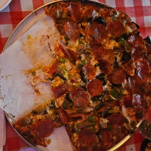 &quot;&quot;Everything but fish&quot; pizza