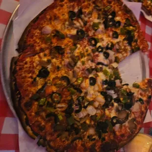 Veggie pizza