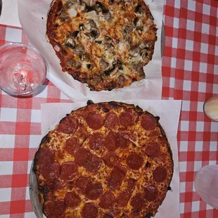 pizza, food