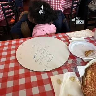 Color the pizza disk