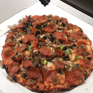 E "Everything" Pizza