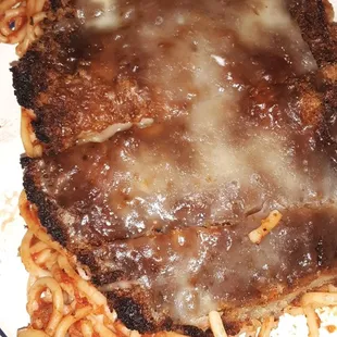 Got this as a delivery, completely burnt... so gross.. I also asked for silverware and got nothing...