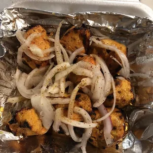 Chicken Chicken Malai Boti