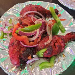 Tandoori chicken was amazing