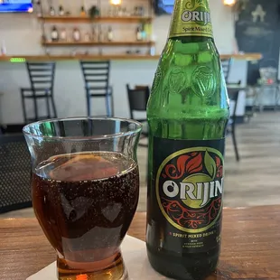 Orijin - a lightly alcoholic beverage
