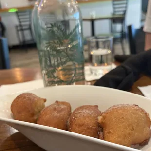 Fried dough ball treats!!