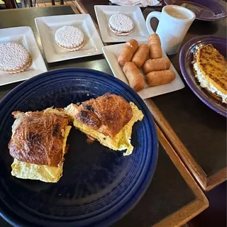 Egg, Ham and Cheese Croissant